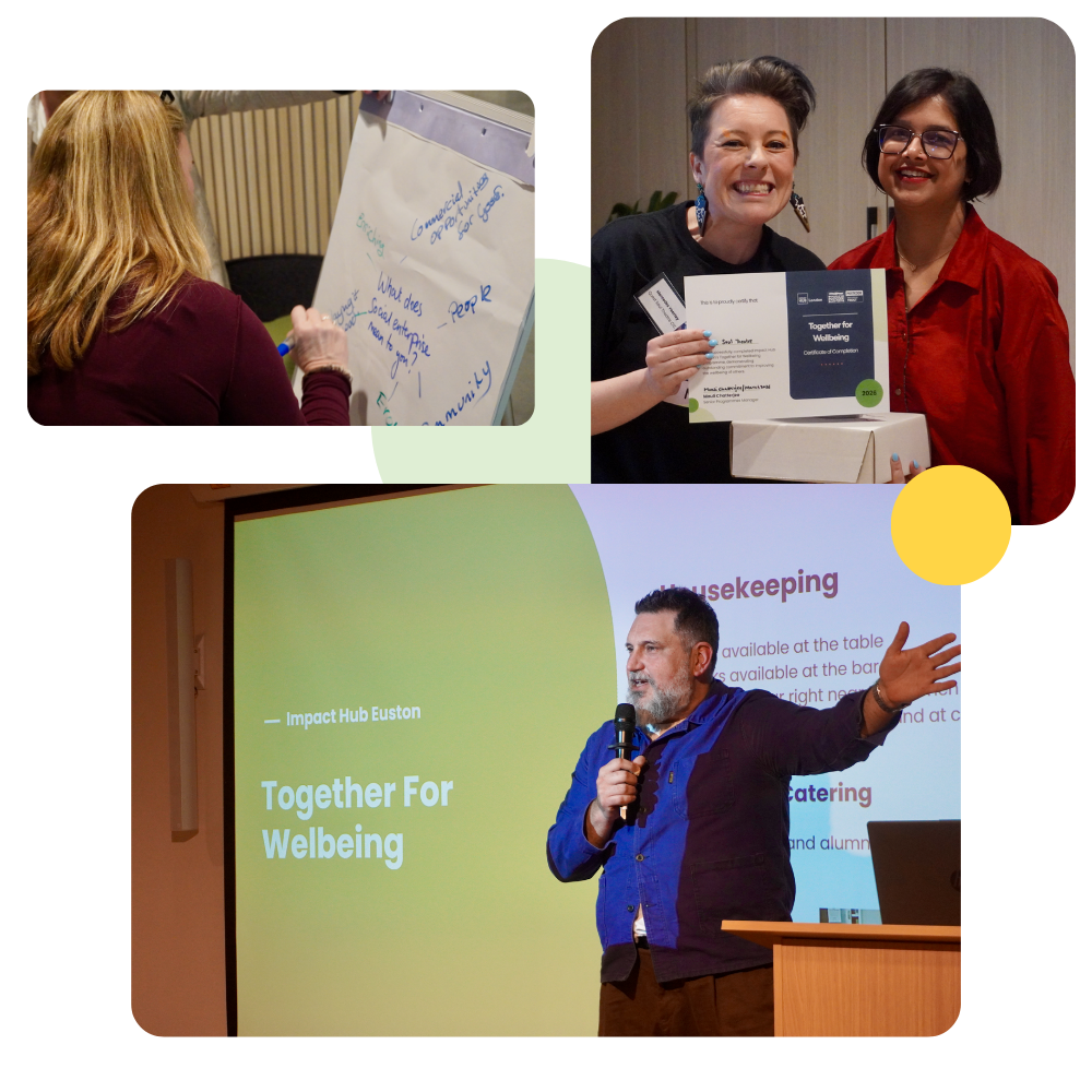 together for wellbeing impact hub london