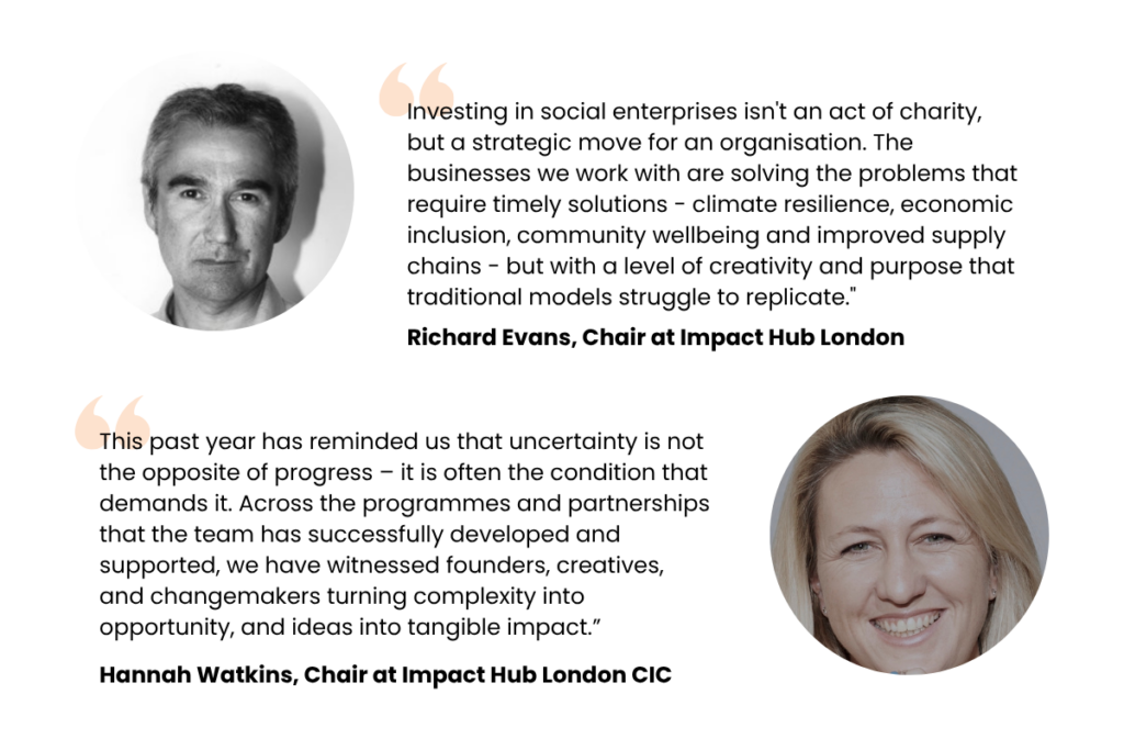 hannah watkins richard evans impact hub london